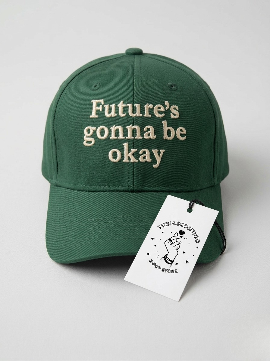 GORRA BORDADO 3D FUTURE GONNA BE OKAY BTS