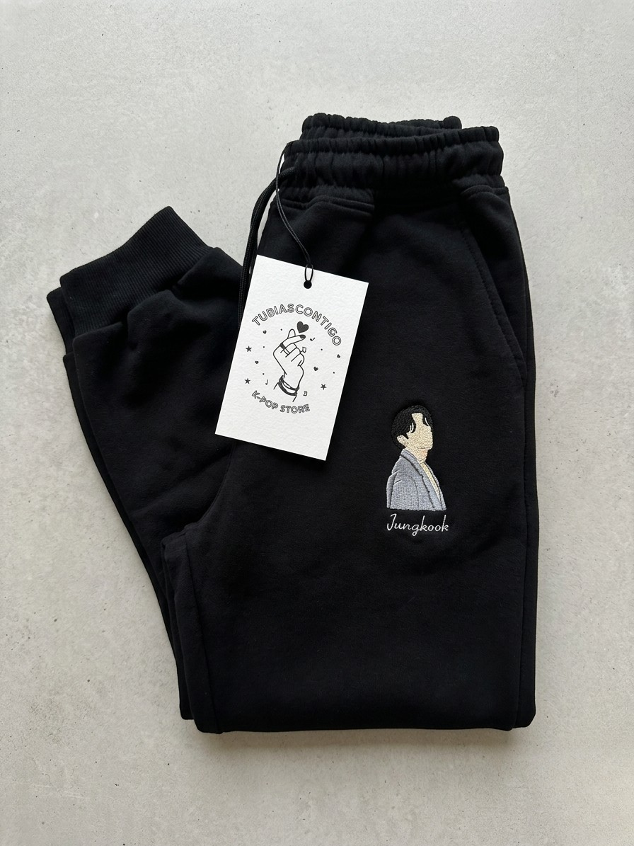 Joggers Jungkook bordado - EXG